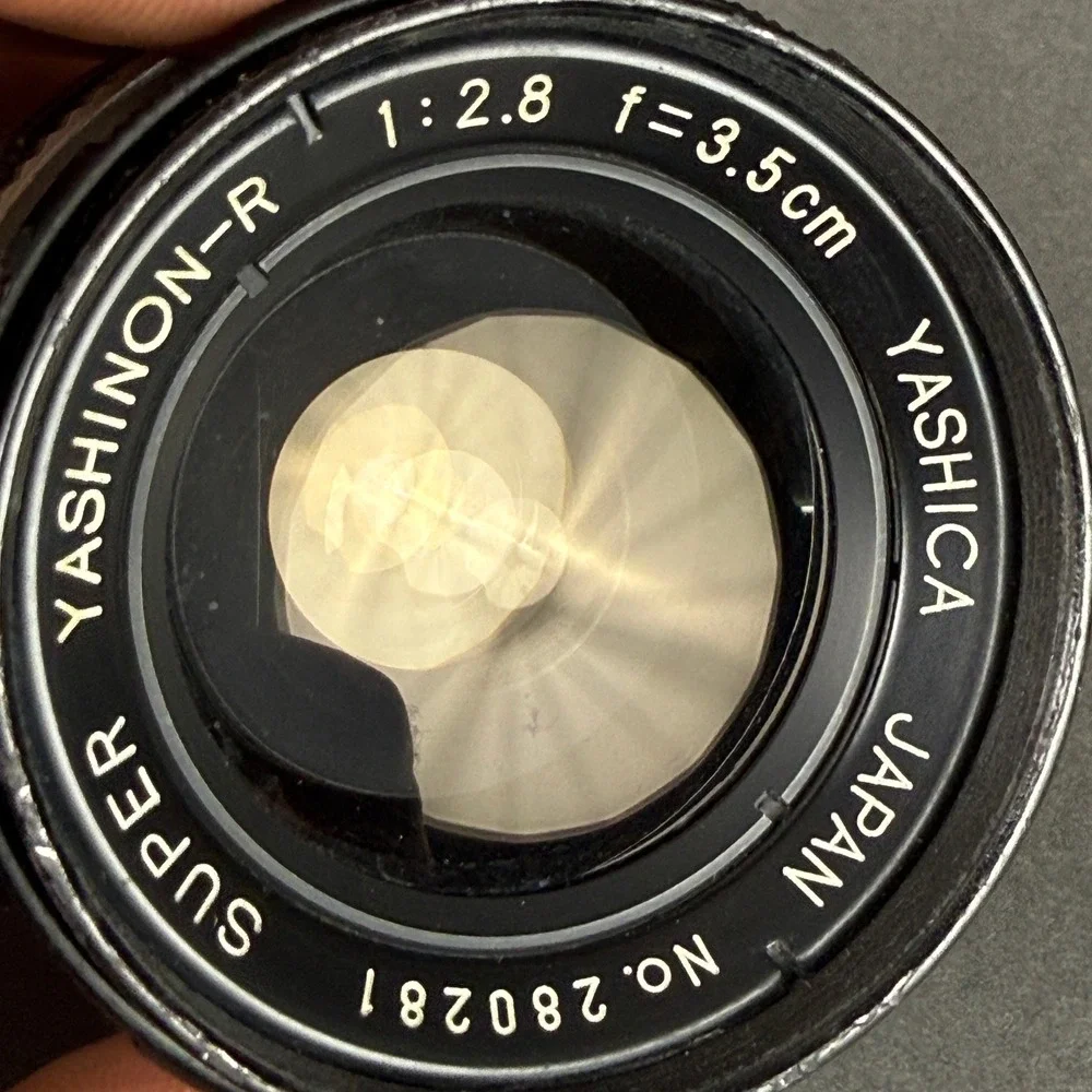 Yashica Super Yashinon-R 35mm f2.8 Lens Yashica Pentamatic lens mount